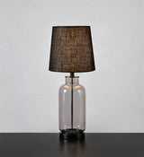 Markslöjd Costero steel/smoke black bordlampe