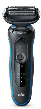 Braun 51-B1000s Folie shaver Sort, Blå