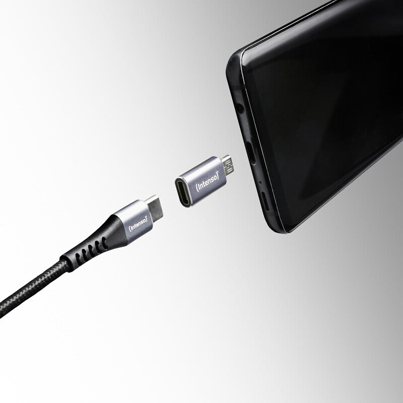 Intenso USB Adapter C480M - USB-C til microUSB (3-pak)