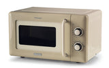 Ariete Vintage Mikrobølgeovn Fritstående 800W 20liter Beige