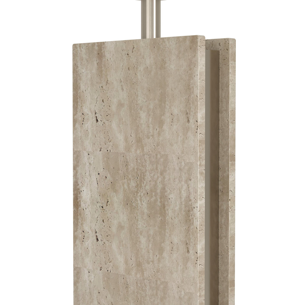 Eglo Belesar H67 børstet stål/linen bordlampe