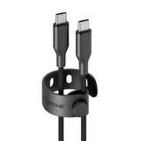 PanzerGlass empower™ by ® Racing 60W USB-C to USB-C Kabel | USB 2.0 | 1.2M | Space Black