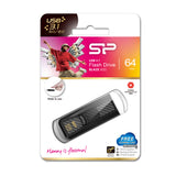 Silicon Power Blaze B50 USB-nøgle 64 GB USB Type-A 3.2 Gen 1 (3.1 Gen 1) Sort