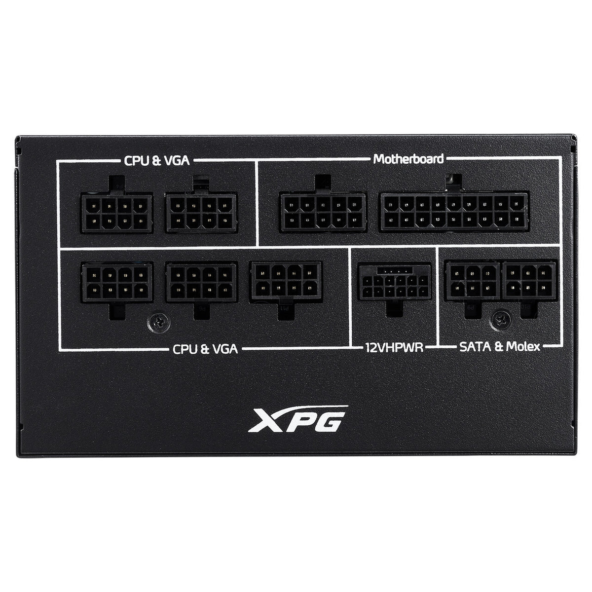 XPG COREREACTOR II 850W enhed til strømforsyning 20+4 pin ATX ATX Sort