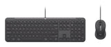 Logitech 920-013343 tastatur Mus inkluderet Hjemme/kontor USB QWERTZ Tysk Grafit