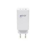 Gear 665088 oplader til mobil enhed Universel Hvid Vekselstrøm Hurtig opladning Indendørs