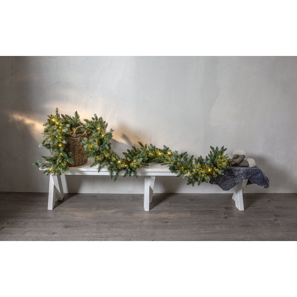 Star Trading Torpa 5 arm hvid adventsstage