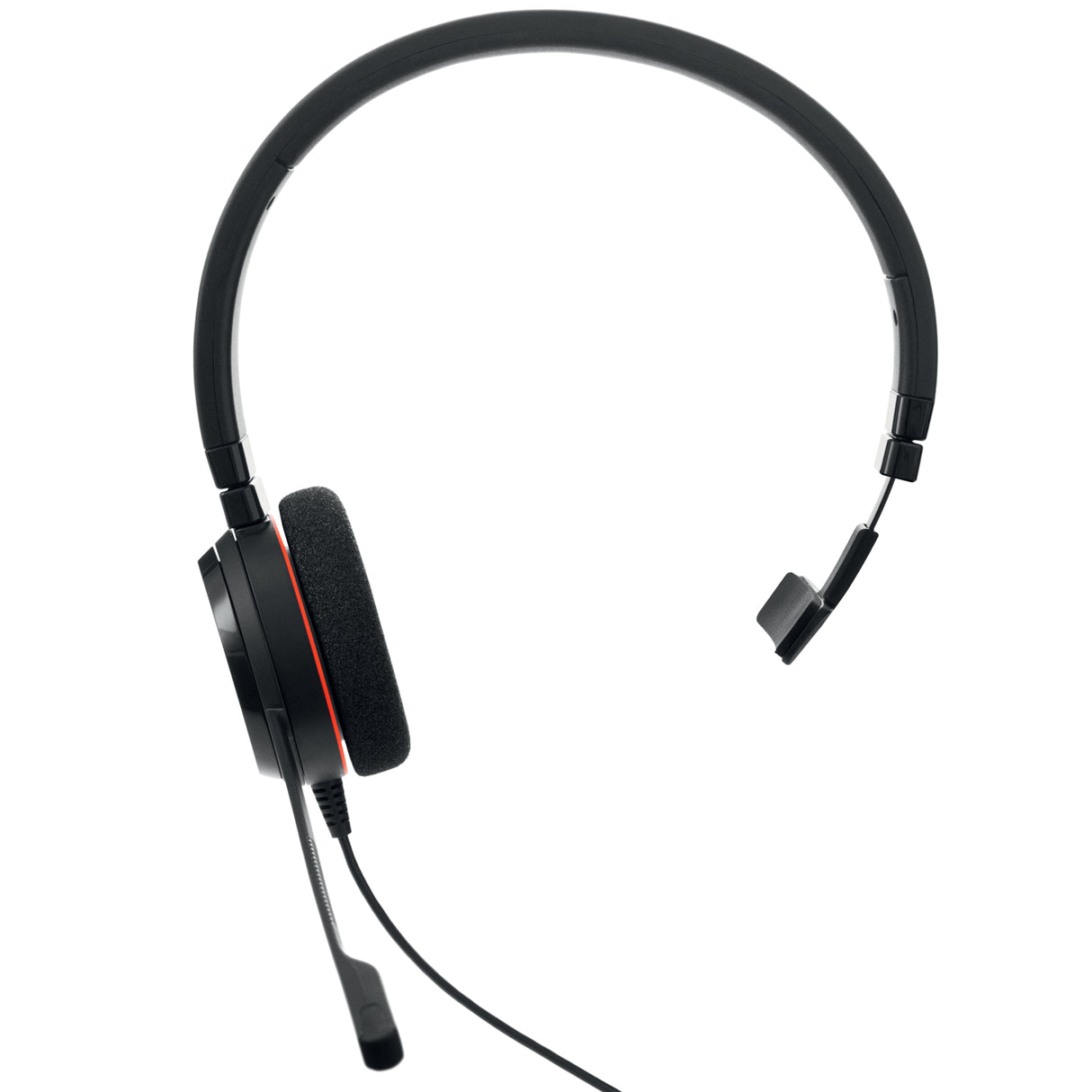 Jabra Evolve 20 MS mono Kablet Høretelefoner Sort