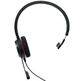 Jabra Evolve 20 MS mono Kablet Høretelefoner Sort