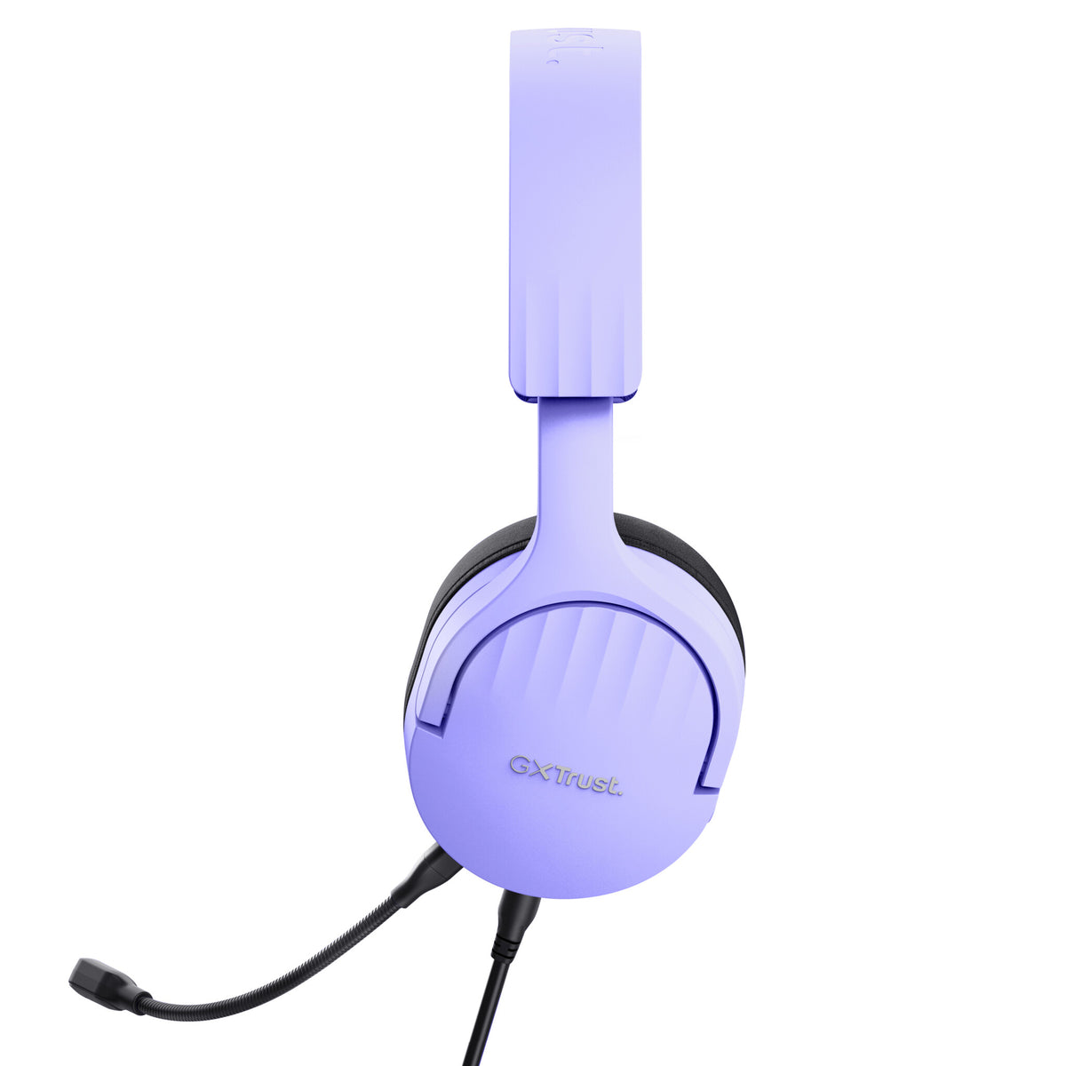 Trust GXT 489P FAYZO Headset Ledningsført Spil Sort, Lilla