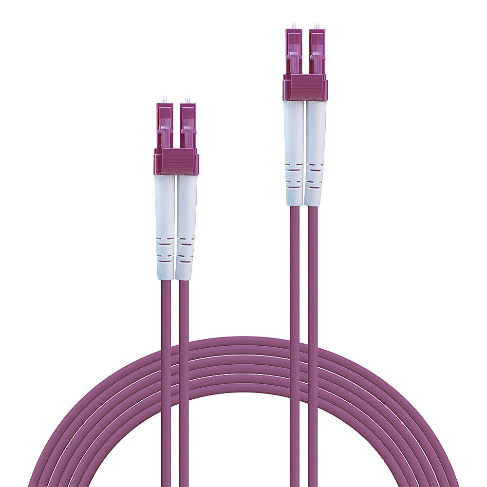 Lindy 46340 InfiniBand og fiberoptisk kabel 1 m LC Violet
