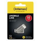 Intenso Pendrive 32GB cMobile Line USB 3.2 / Type-C, Sølv EU (3536480)