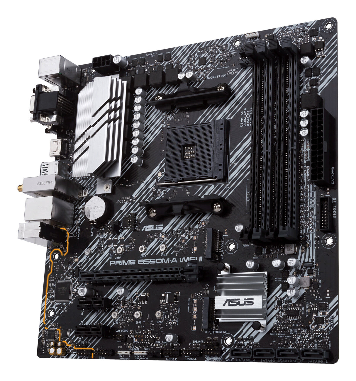 ASUS PRIME B550M-A WIFI II AMD B550 Stik AM4 micro ATX