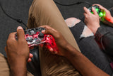 PDP Afterglow Deluxe+ Transparent USB Gamepad Analog/digital Nintendo Switch, Nintendo Switch OLED