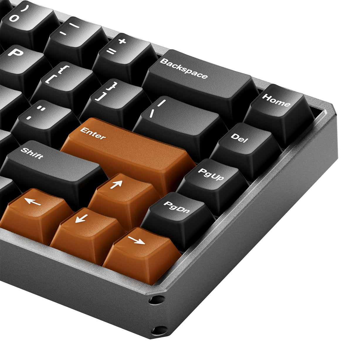 Akko MOD68 HE tastatur Spil USB + RF Wireless + Bluetooth QWERTY US engelsk Grå