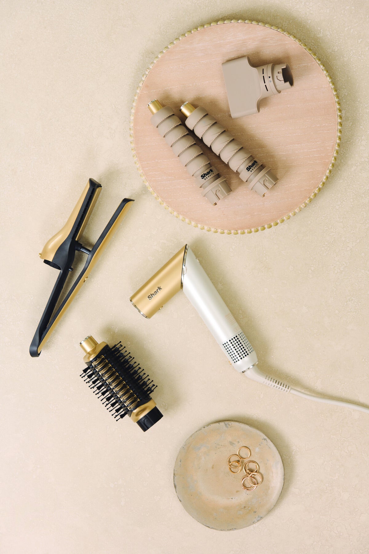 Shark Hd6041seu Hair Curler Golden