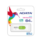 ADATA UV320 USB-nøgle 64 GB USB Type-A 3.2 Gen 1 (3.1 Gen 1) Grøn, Hvid