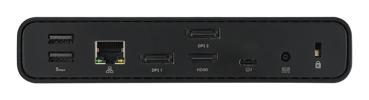 ASUS Triple Display USB-C Dock Duo DC301 Ledningsført Sort