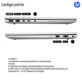 HP ProBook 4 G1i AI PC Intel Core Ultra 5 225U Laptop 35,6 cm (14") WUXGA 16 GB DDR5-SDRAM 512 GB SSD Wi-Fi 7 (802.11be) Windows 11 Pro Sølv