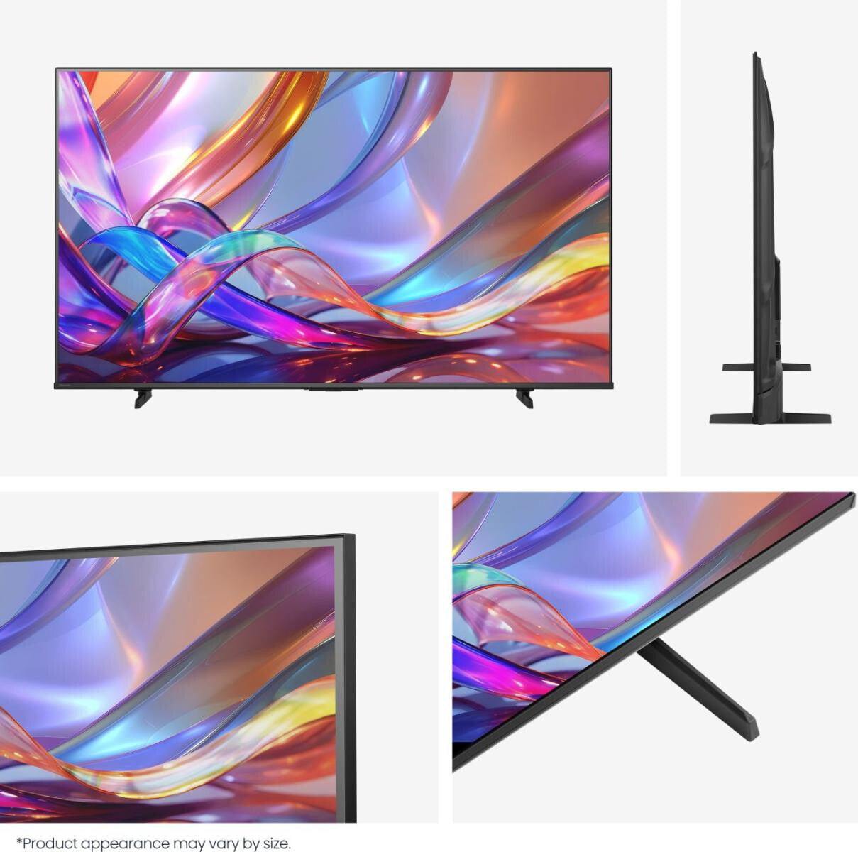 Hisense 55E7S 139,7 cm (55") 4K Ultra HD Smart TV Wi-Fi Sort 330 cd/m²