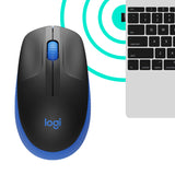 Logitech M190 Optisk Trådløs Blå