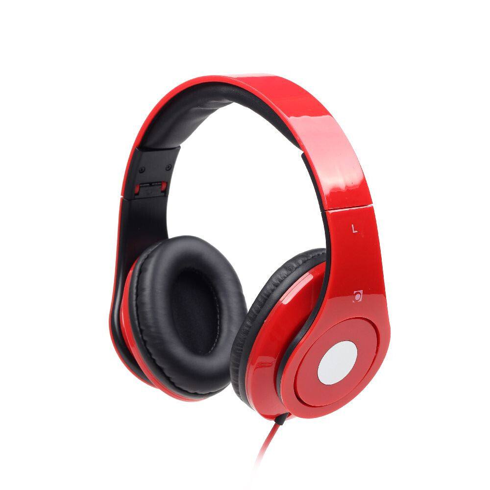 Gembird MHS-DTW-R hovedtelefoner/headset Ledningsført Opkald/musik Rød
