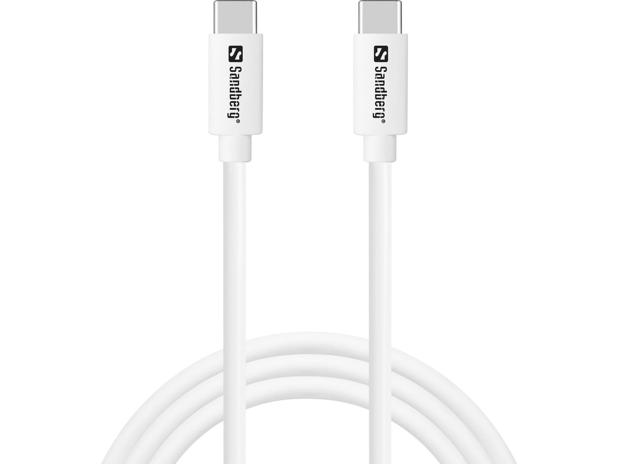 Sandberg USB-C AC Charger +USB-C>C 1M
