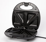 Adler AD 3015 sandwichtoaster 750 W Sort, Sølv