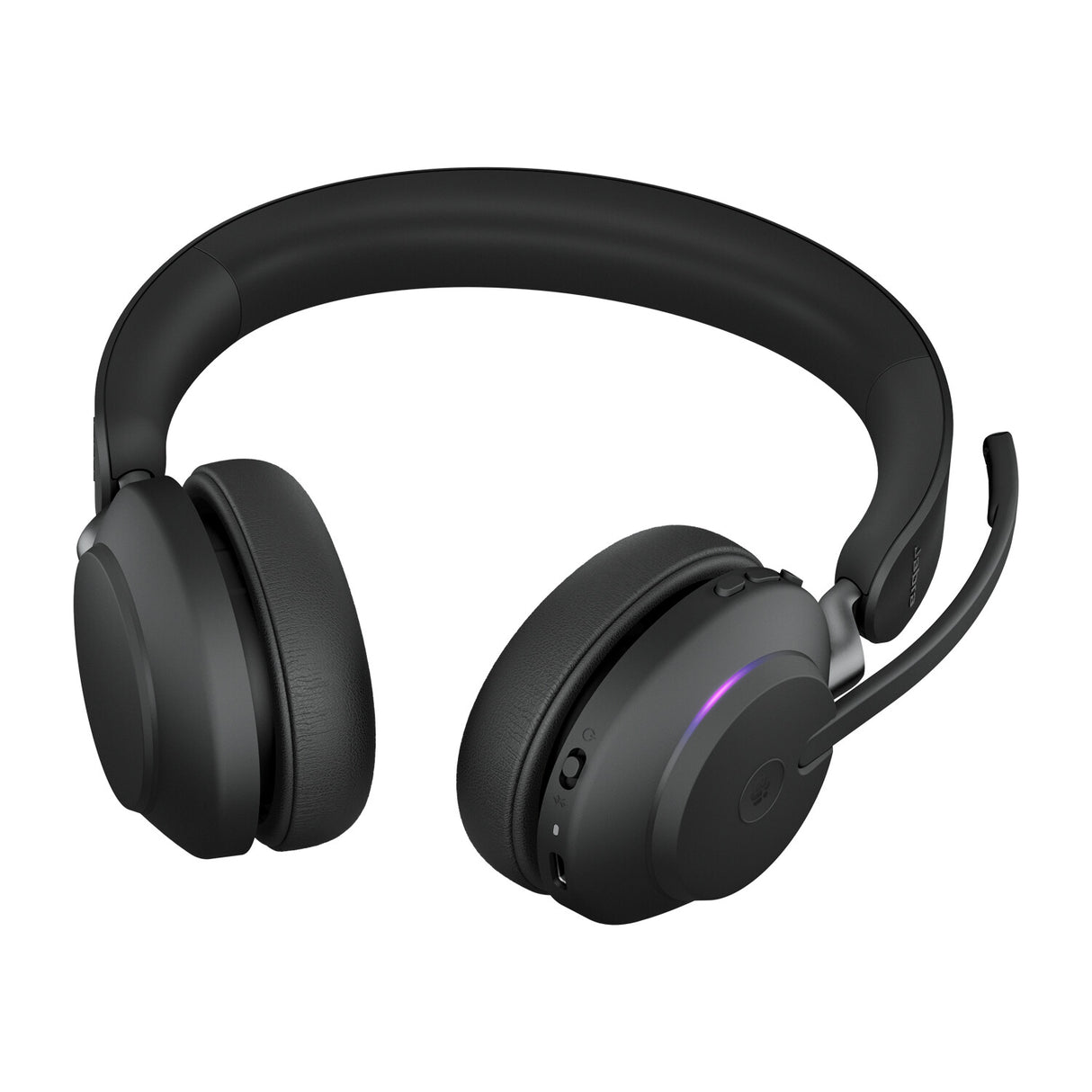 Jabra Evolve2 65 Headset Trådløs Kontor/Callcenter USB Type-C Bluetooth Opladningsstativ