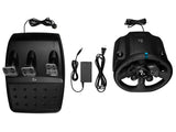 Logitech G G923 Sort USB 2.0 Rat + Pedaler Analog/digital PC, PlayStation 4, PlayStation 5