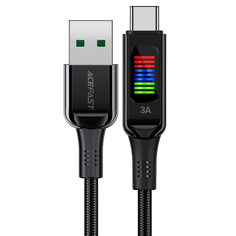 ACEFAST C7-04 USB-kabel 1,2 m USB A USB C 100 W Sort
