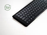 Mousetrapper Type Mini Wireless - Nordic tastatur Universel USB + RF Wireless + Bluetooth QWERTY Nordisk Sort
