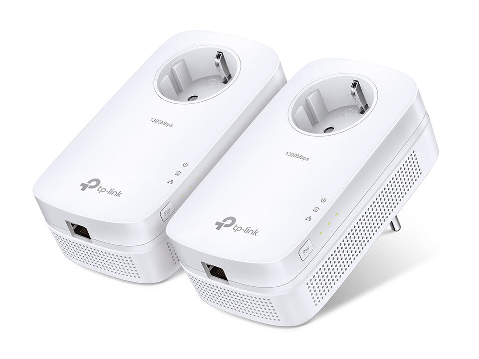 TP-Link TL-PA8010P KIT(EU) Power Line netværksadapter 1300 Mbit/s Ethernet LAN Hvid 2 stk