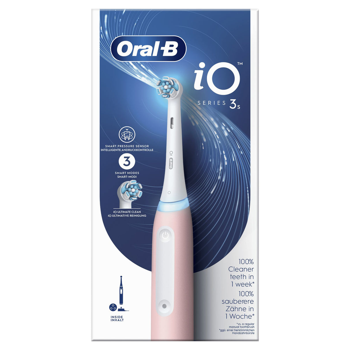 Oral-B iO3S el-tandbørste pink