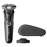 Philips SHAVER Series 5000 S5898/35 Elektrisk Wet & Dry-shaver, Rotations shaver, SteelPrecision blades, Rustfrit stål, Knapper, SH71, 2 År