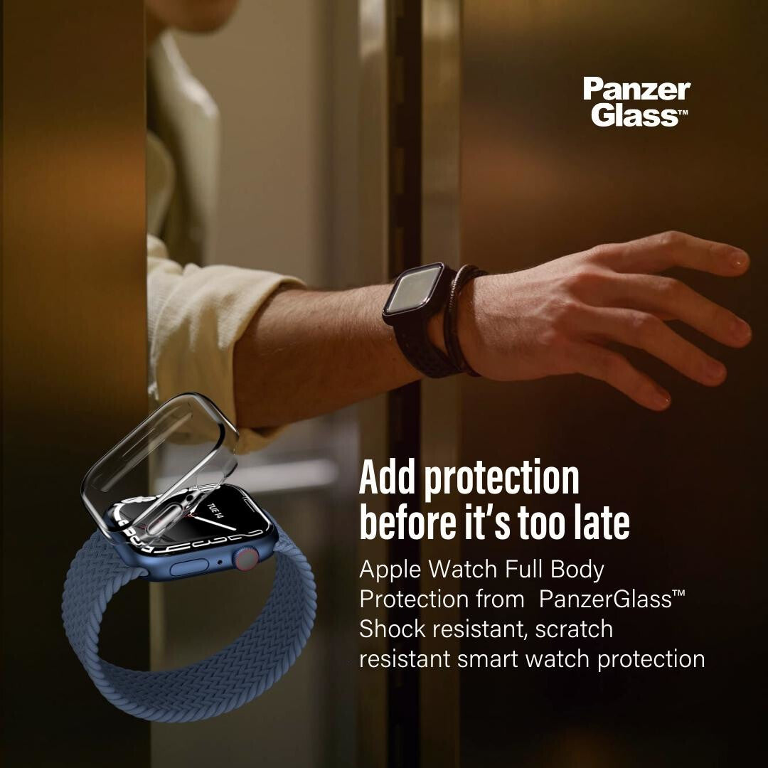 PanzerGlass ® Full body Case Sort Apple Watch SE 3 | SE | 6 | 5 | 4 | 44mm