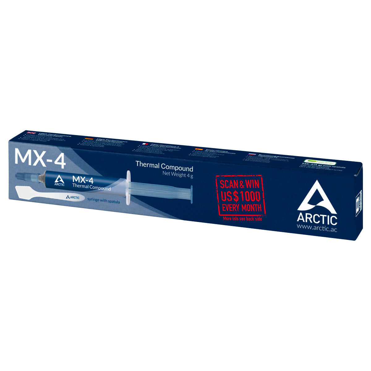 ARCTIC MX-4 kølekomponent Termisk pasta 4 g
