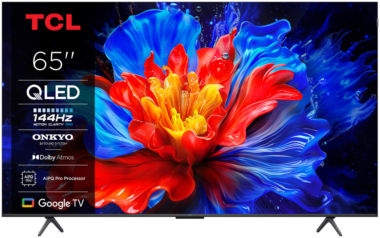 TCL P8K 65P8K TV 165,1 cm (65") 4K Ultra HD Smart TV Wi-Fi Metallic 350 cd/m²
