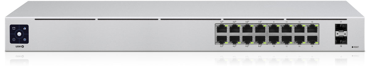 Ubiquiti UniFi Switch USW-16-POE Switch 16-porte Gigabit PoE+