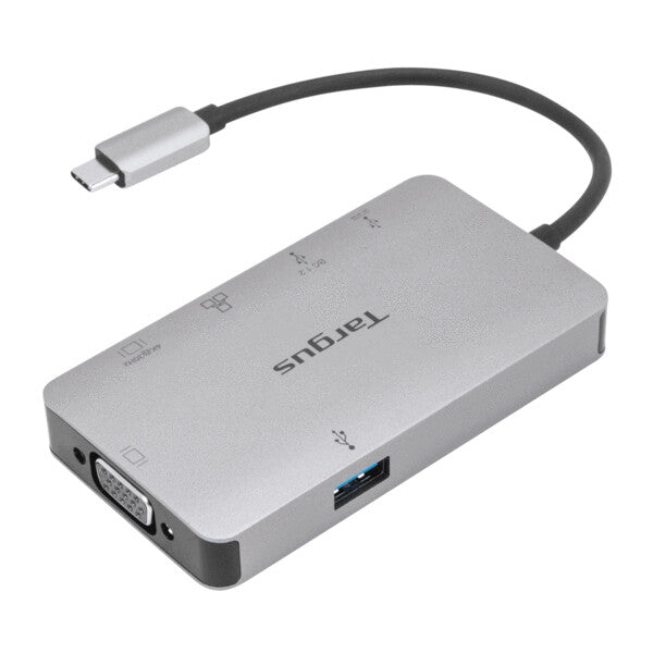Targus DOCK419 Ledningsført USB 3.2 Gen 1 (3.1 Gen 1) Type-C Grå