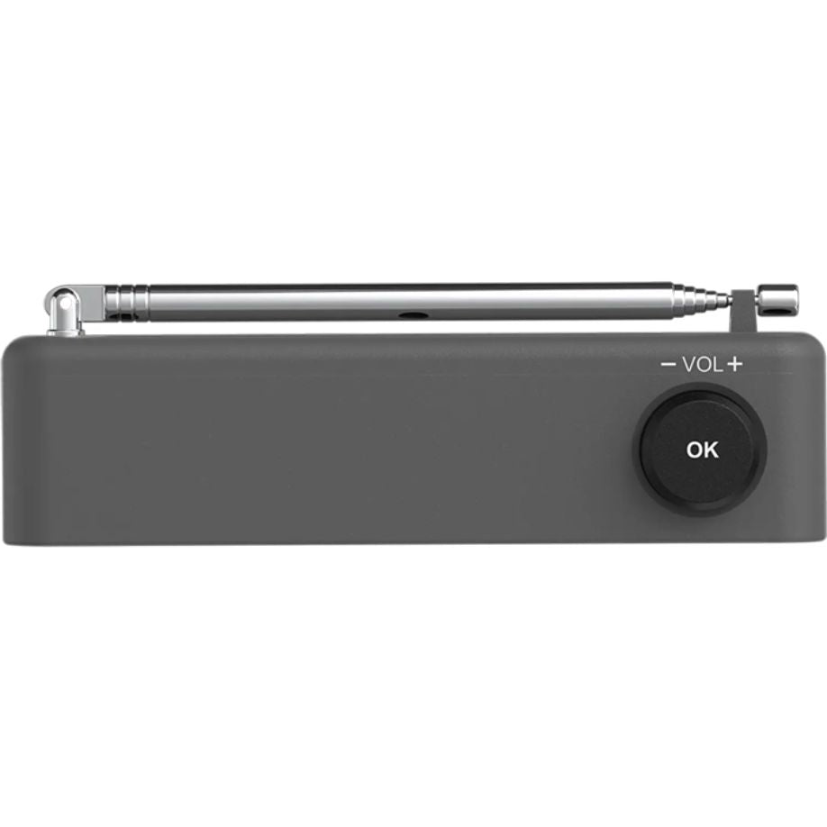 Kenwood CR-M25DAB-H Portable DAB+ radio m/ Bluetooth og indbygget batteri - grå