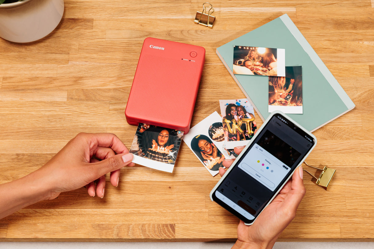 Canon SELPHY QX20 WH fotoprinter Farvesublimation 287 x 287 dpi 2.8" x 3.3" (7.2x8.5cm) Wi-Fi