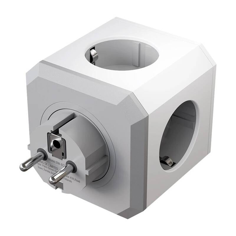 BlitzWolf BW-EC2 8-i-1 Power Cube (4xAC / 2 x USB-A / 2 x USB-C)