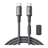 Kabel USB-C - USB-C Joyroom S-A50, 60W, 1.2m szary