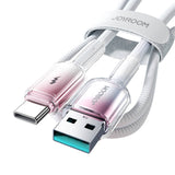 Joyroom S-A42 3A USB-A USB-C Kabel 1.2m biały