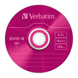 VERBATIM DVD-R 4,7GB 5-pak Slim Case