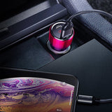 Baseus Magic Series PPS CCMLC20C-01 car charger 45W USB-C PD / USB-A QC - black