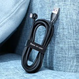 Baseus Rainbow Circle hook and loop Straps - Velcro tape Velcro cable organizer 3m black (ACMGT-F01)