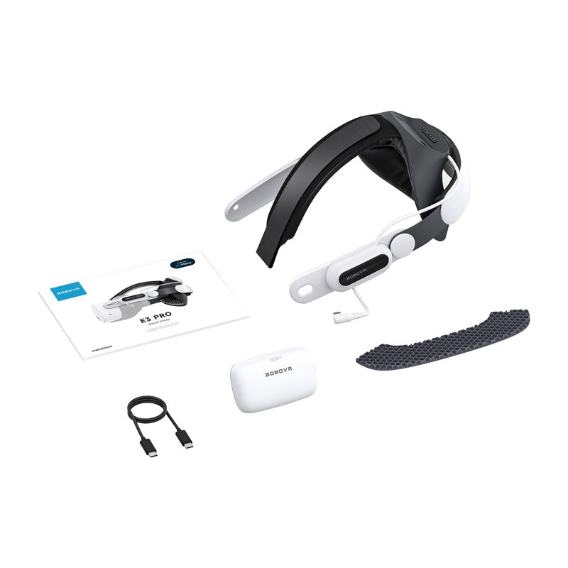 BOBOVR E3 PRO Batteri Relief Strap til Meta Quest 3/3s