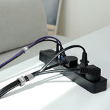 Baseus Rainbow Circle hook and loop Straps - Velcro tape Velcro cable organizer 3m gray (ACMGT-F0G)